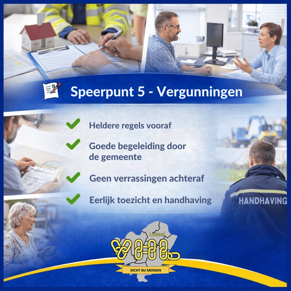 Goede begeleiding door de gemeente voor vergunningen